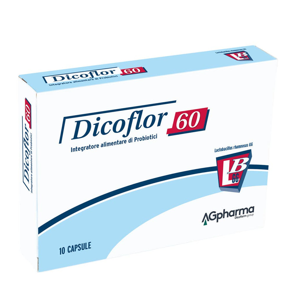 Dicoflor 60 Probiotics – Digestive Support & Gut Health, 10 Capsules