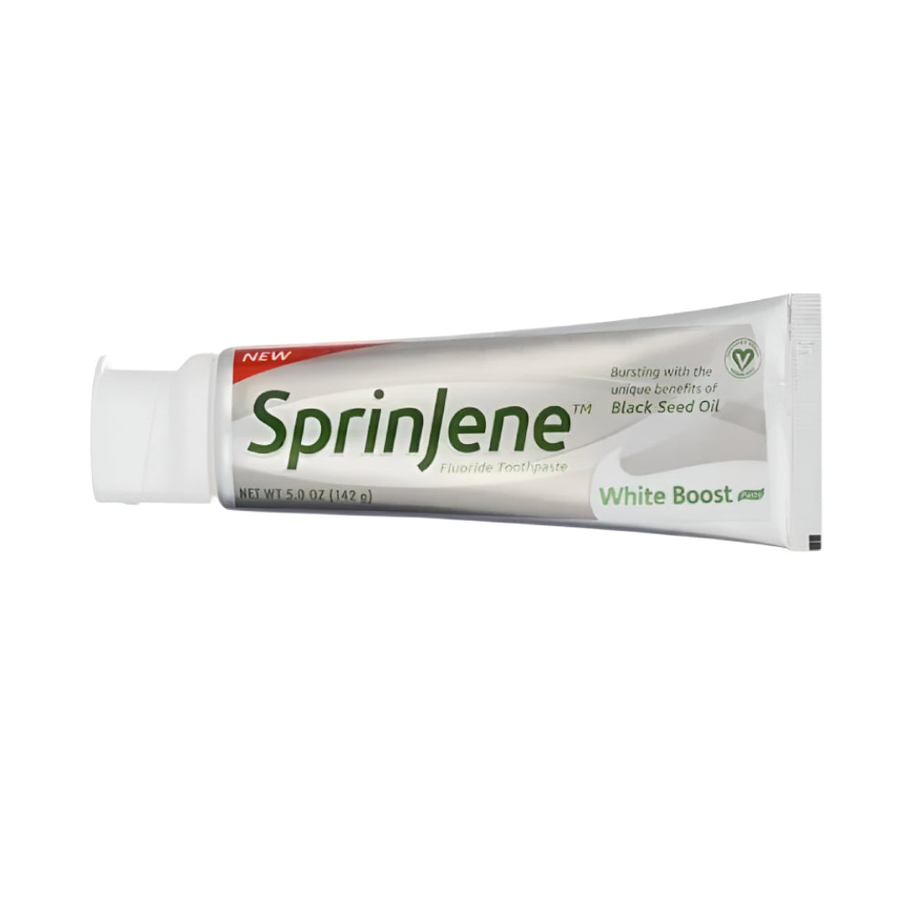 SprinJene Toothpaste 142g Whitening With Black Seed Oil And Zinc