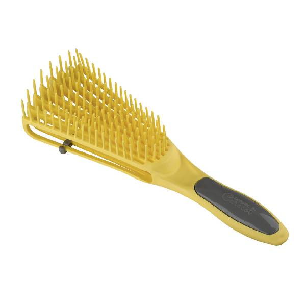 Dompel-Hair-Brush-Curly-Hair-Yellow-