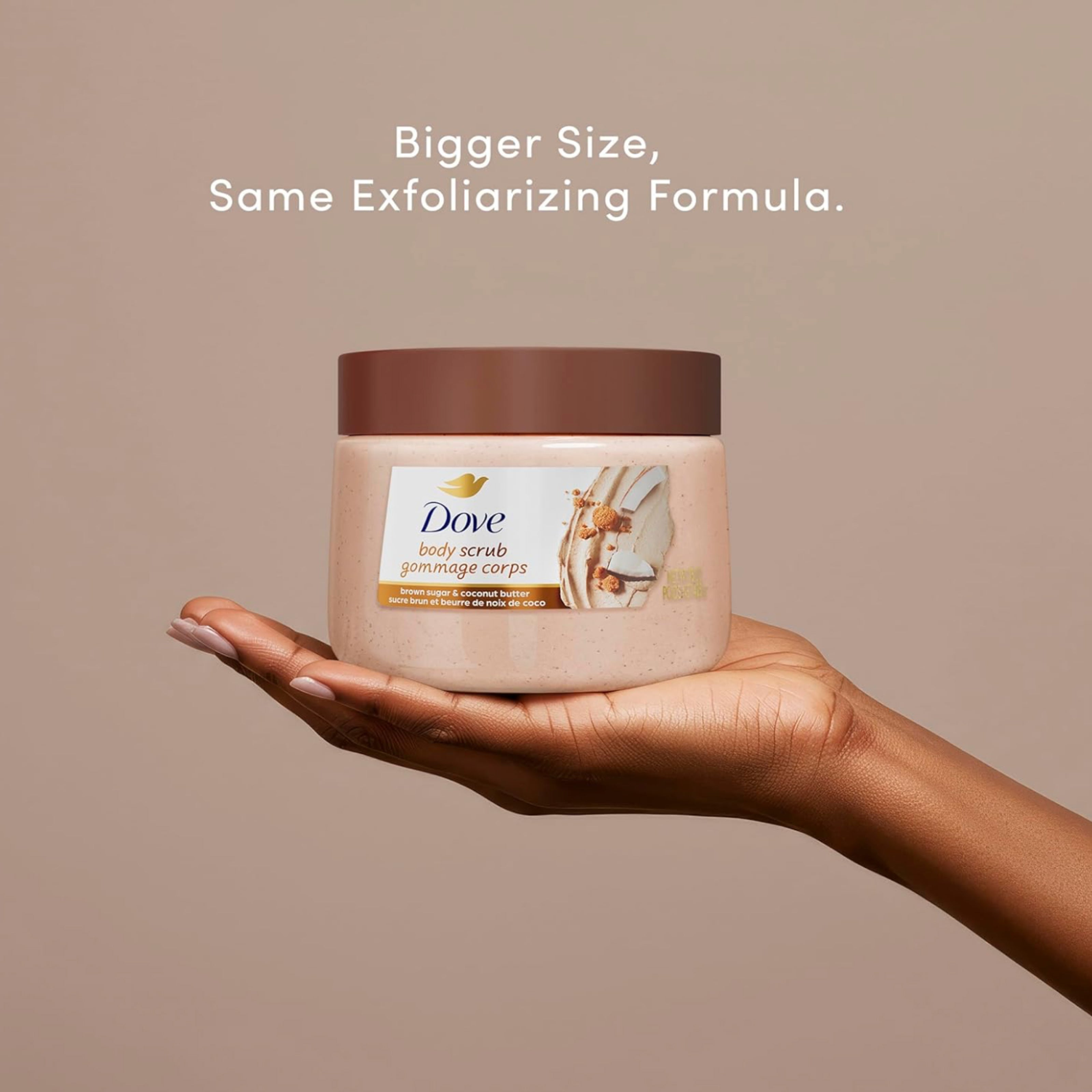 Dove Body Scrub – Exfoliating Sugar and Butter Moisturizing Scrub