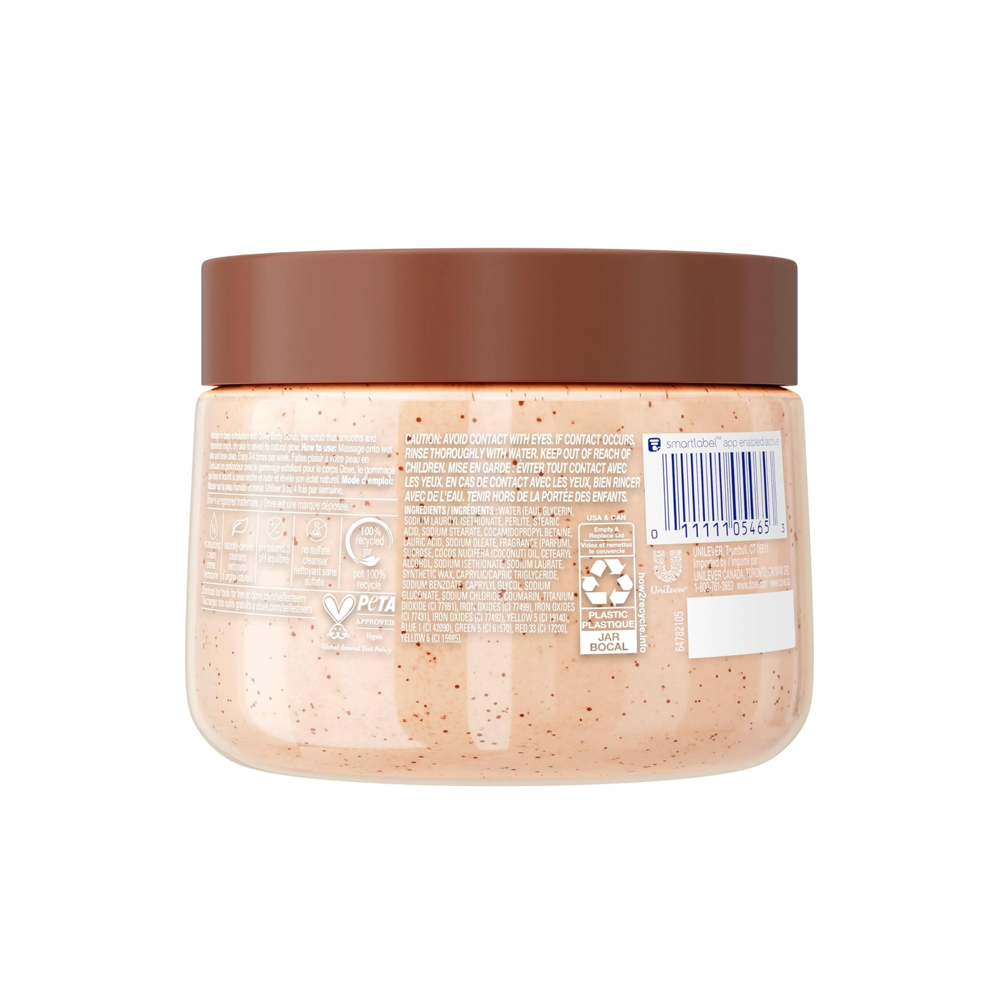 Dove Body Scrub – Exfoliating Sugar and Butter Moisturizing Scrub