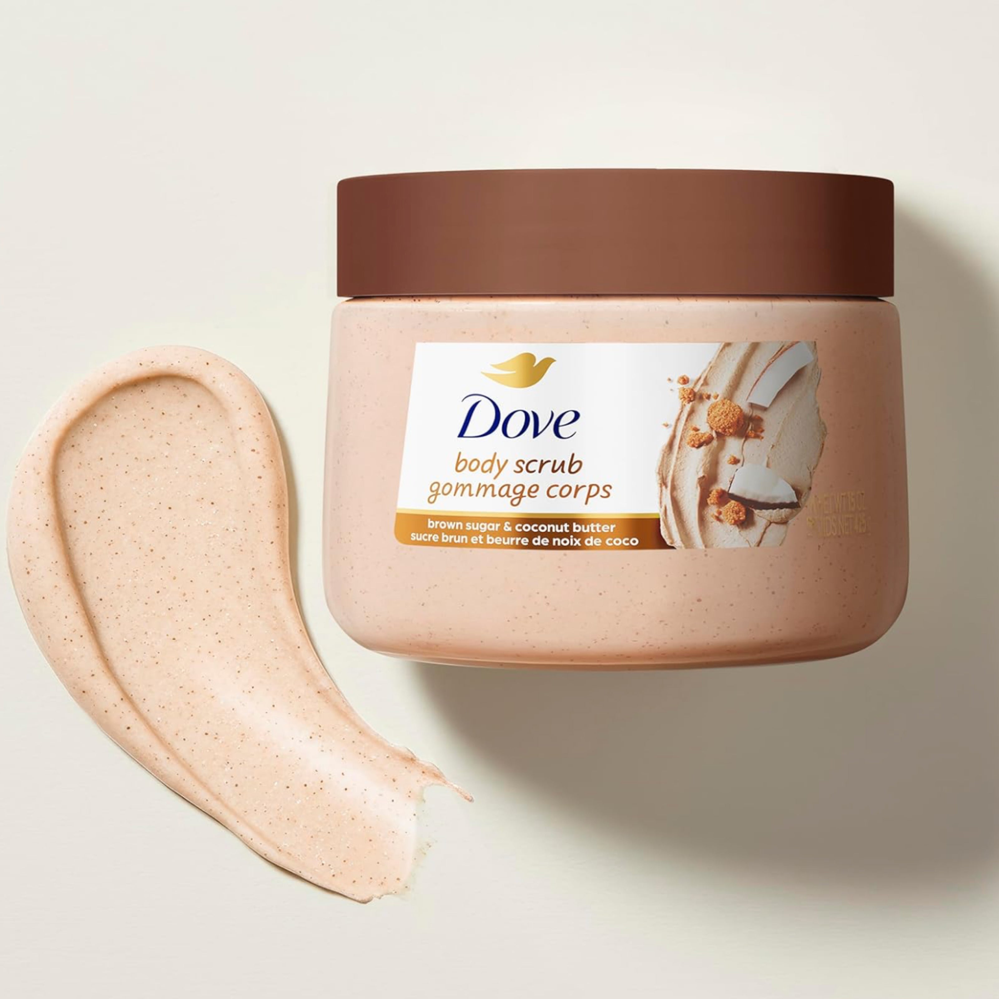 Dove Body Scrub – Exfoliating Sugar and Butter Moisturizing Scrub