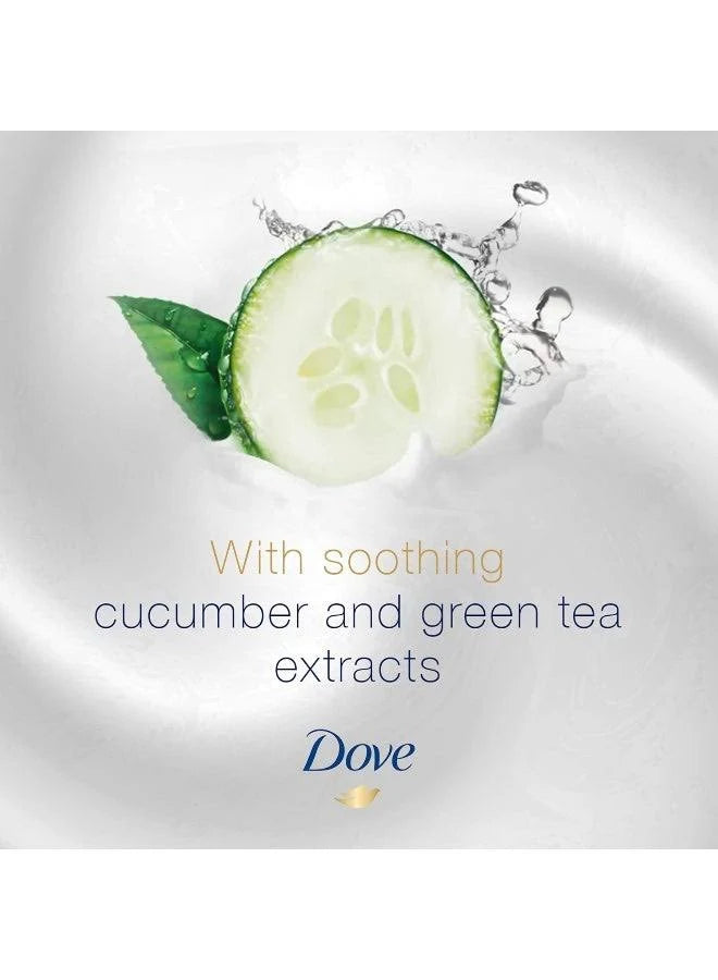 Dove Shower Gel – Refreshing Cucumber and Green Tea Body Wash, 750ml