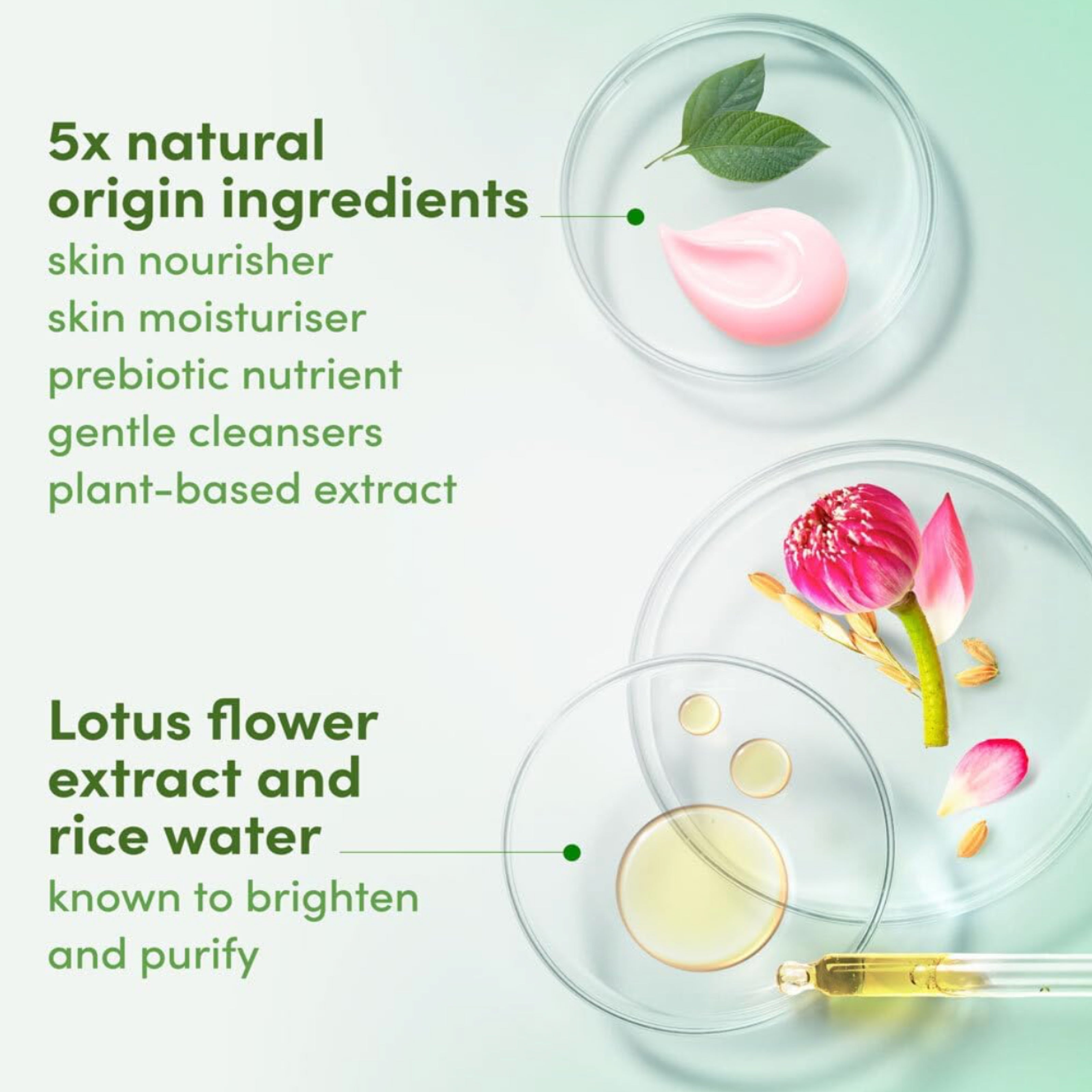 Dove Glowing Ritual Shower Gel – Lotus Flower & Rice Water – 500ml