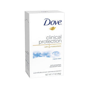 Dove Clinical Protection Deodorant – Original Clean Scent 48g