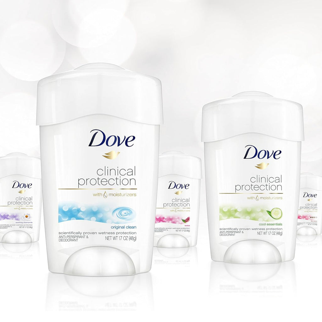 Dove Clinical Protection Deodorant – Original Clean Scent 48g