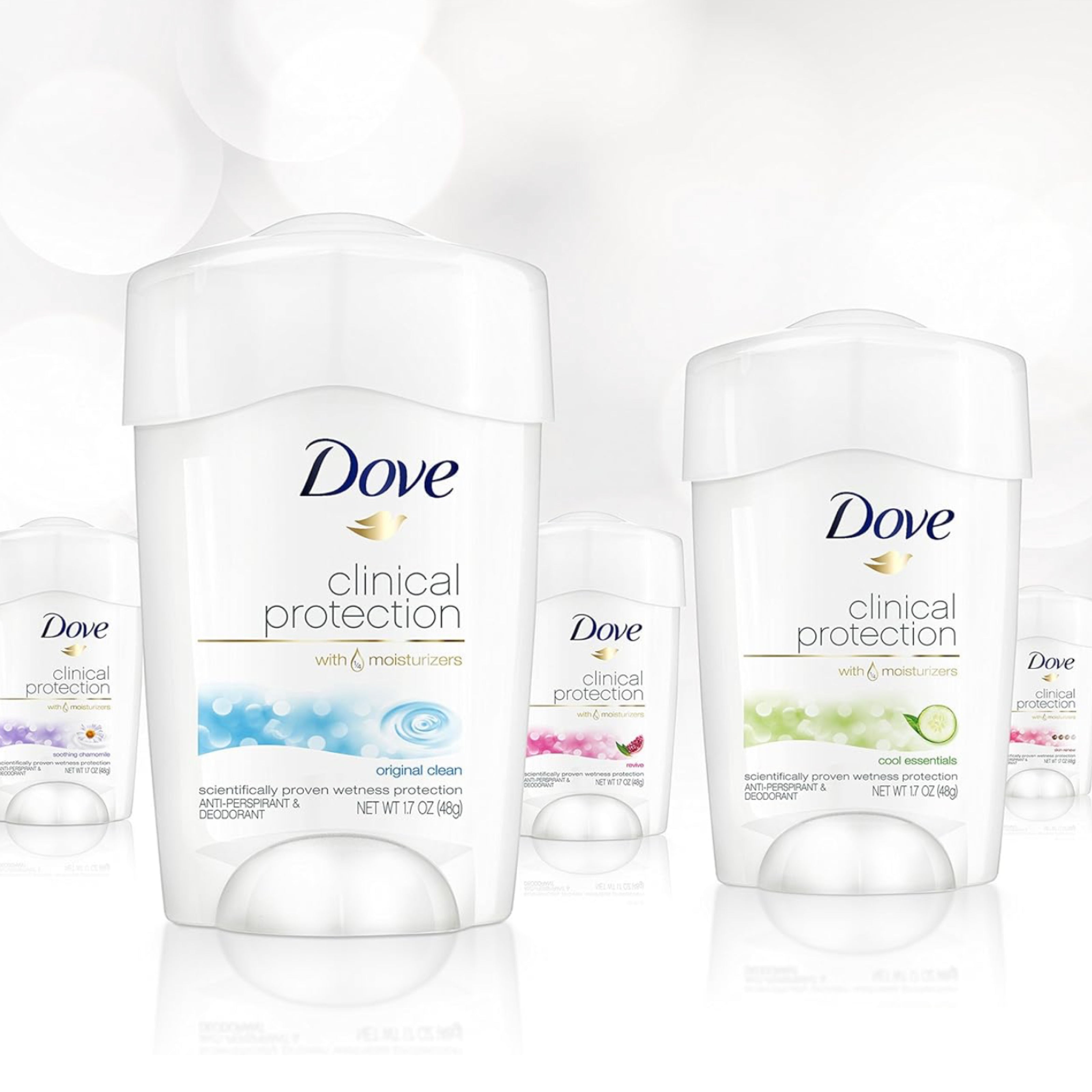 Dove Clinical Protection Deodorant – Original Clean Scent 48g