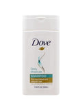Dove Daily Moisture Shampoo - 50ml Travel Size Bottles (6 Pack)