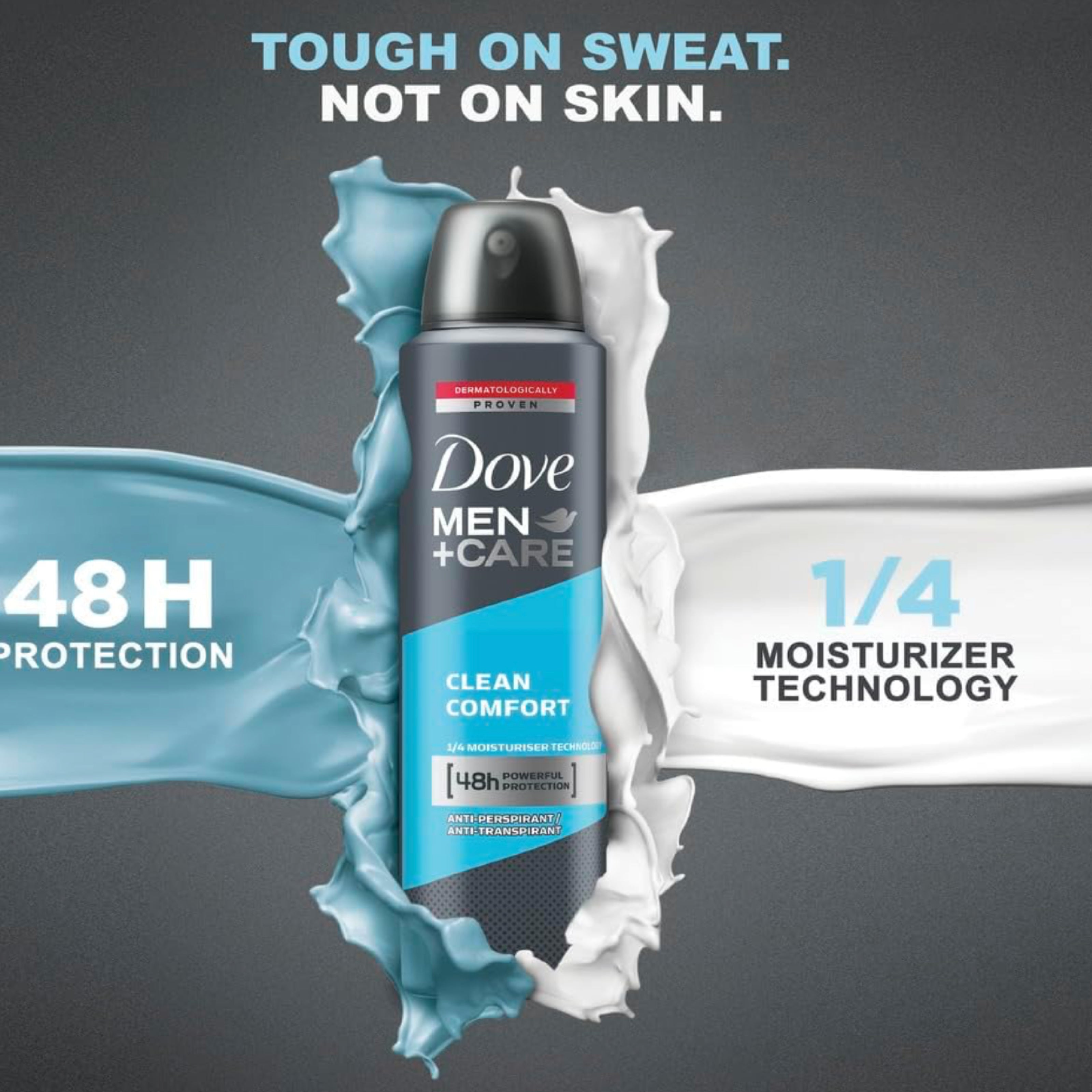 Dove Men+Care Clean Comfort Deodorant Spray – 150ml