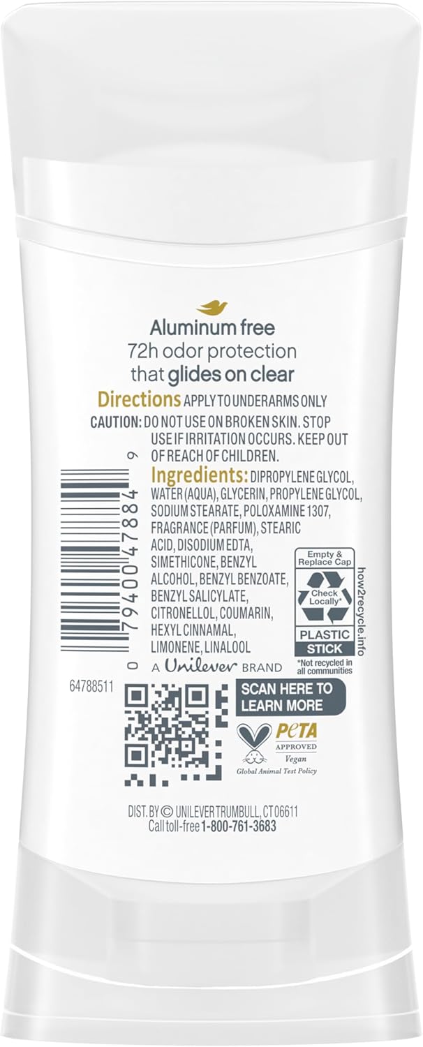 Dove Aluminum-Free Deodorant – Shea Butter 74g