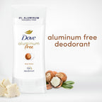 Dove Aluminum-Free Deodorant – Shea Butter 74g