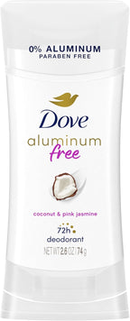 Dove Aluminum-Free Deodorant Stick – Coconut & Pink Jasmine (74g)
