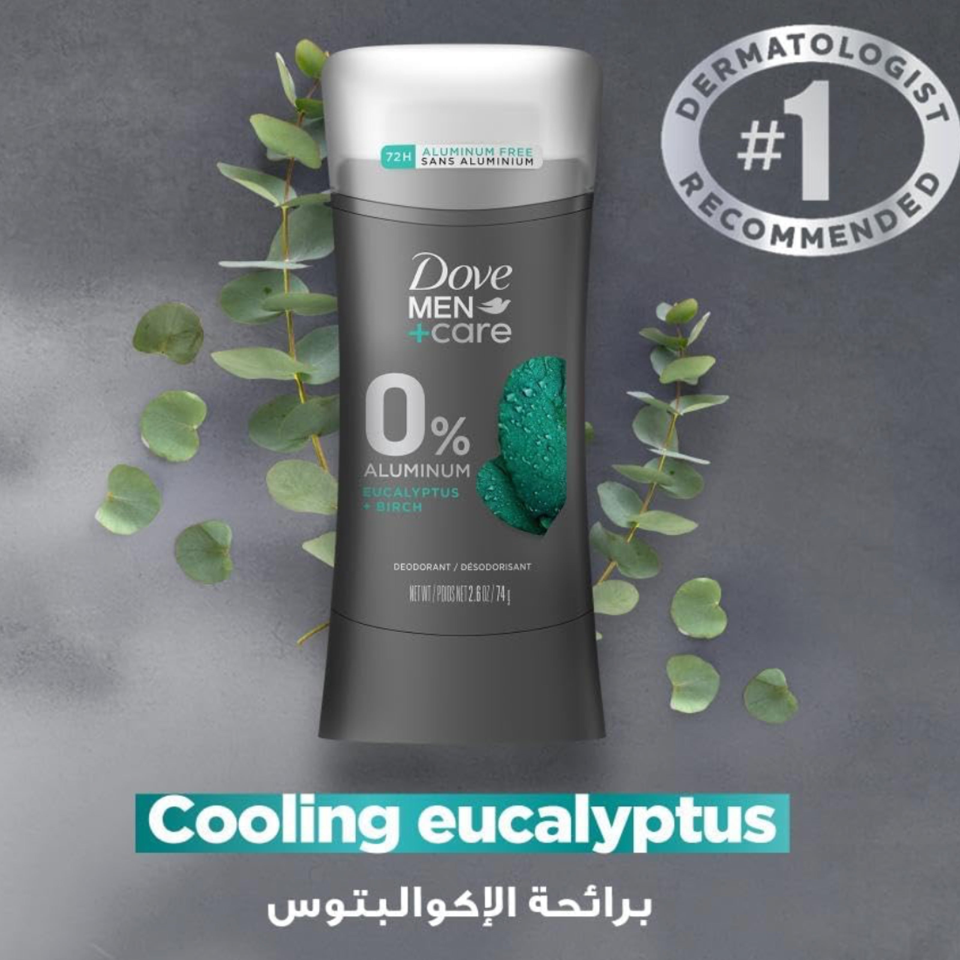 Dove Men+Care Eucalyptus & Birch Deodorant Stick