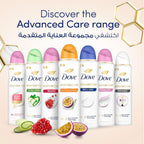 Dove Deodorant Spray – Advanced Care Passionfruit & Grass, 150ml