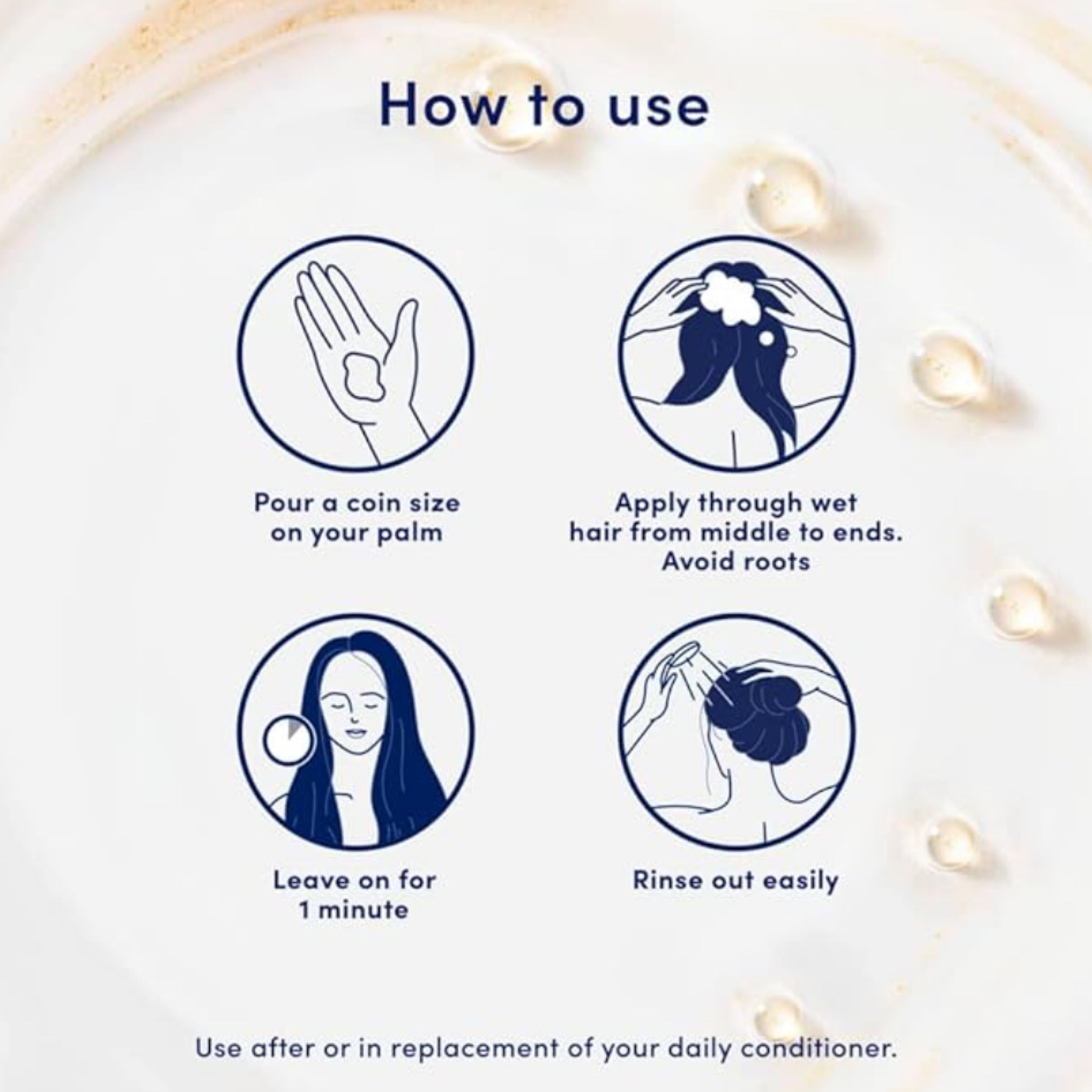 Dove Protein Ceramide Power Conditioner – Hair Repair & Shine | 1 Minute