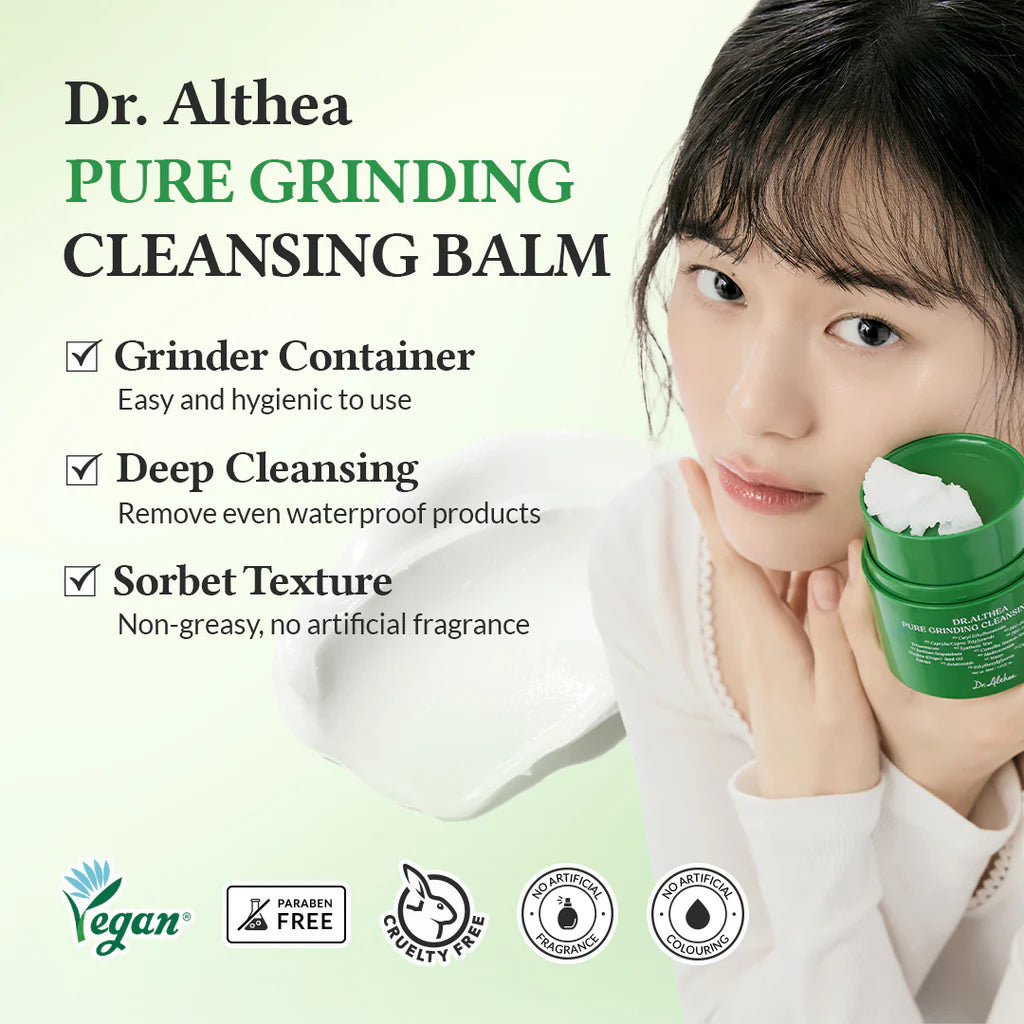 Dr. Althea Pure Grinding Cleansing Balm | Hydrating Facial Face Wash