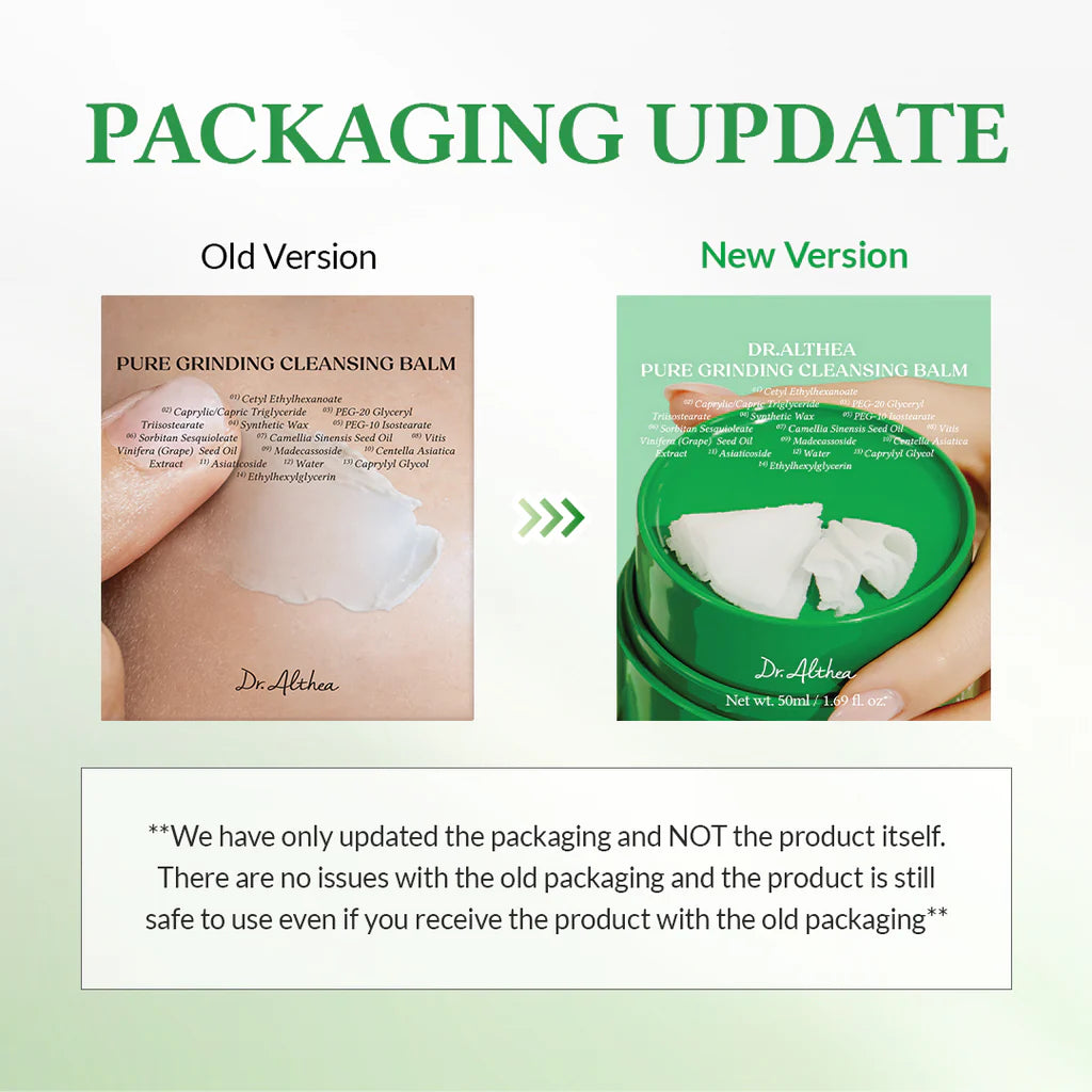 Dr. Althea Pure Grinding Cleansing Balm | Hydrating Facial Face Wash