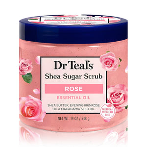 Dr-Teals-Body-Scrub-538g-With-Sugar-Rose-Oil-And-Shea-Butter-