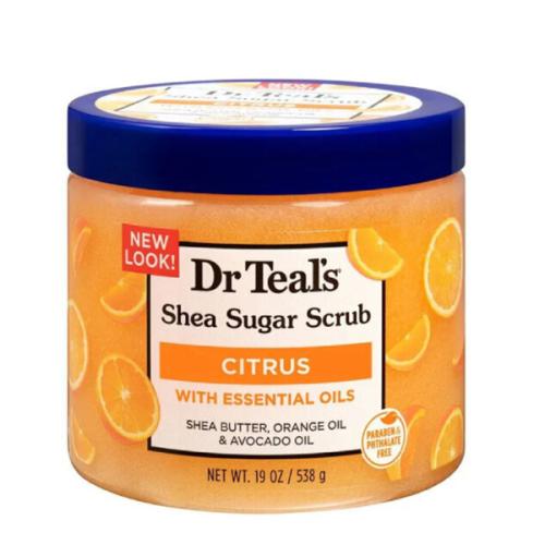Dr-Teals-Body-Scrub-538g-With-Sugar-Shea-Butter-Citrus-And-Vitamin-C-