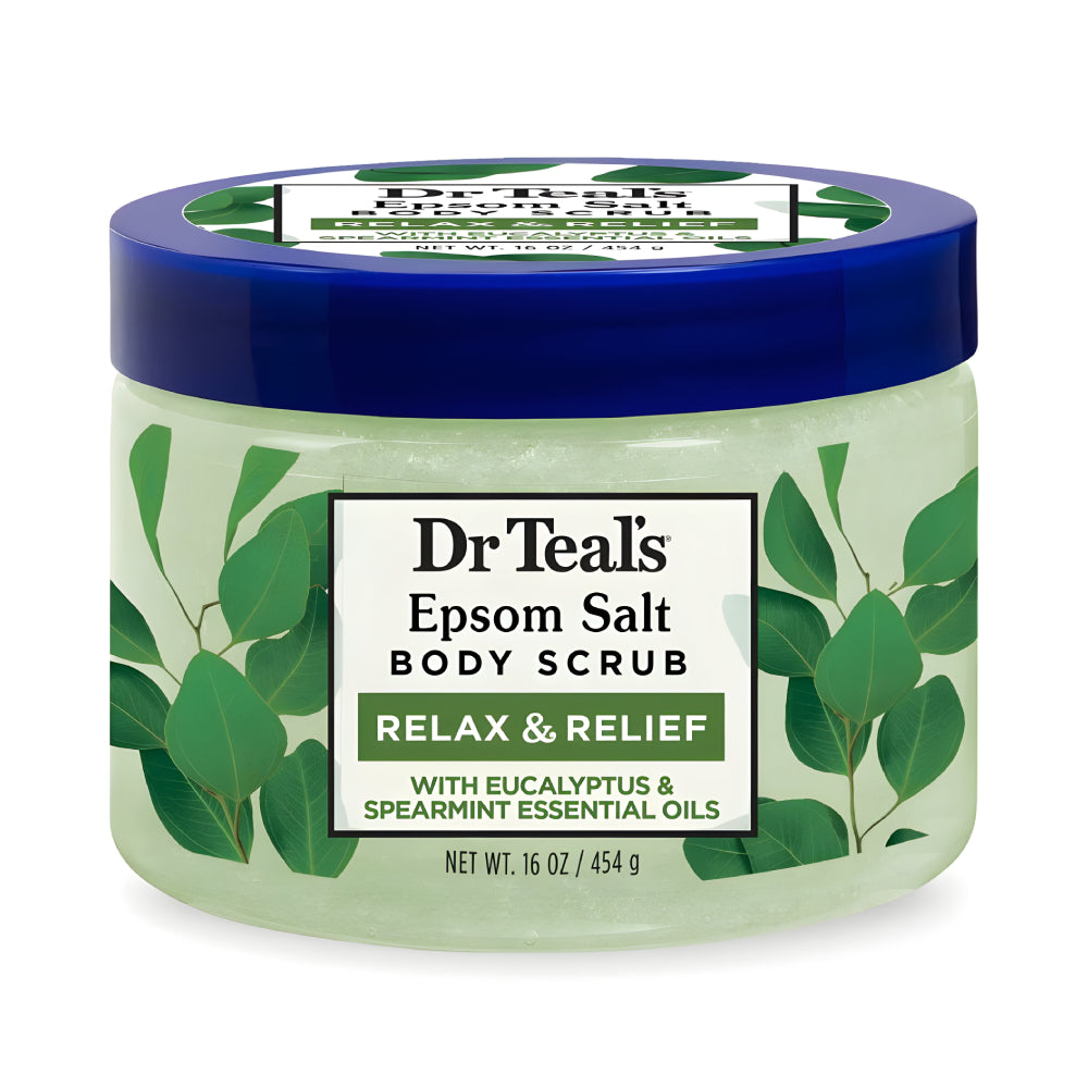 Dr-Teals-Body-Salt-Scrub-454gm-Eucalyptus-&-Spearmint-.-
