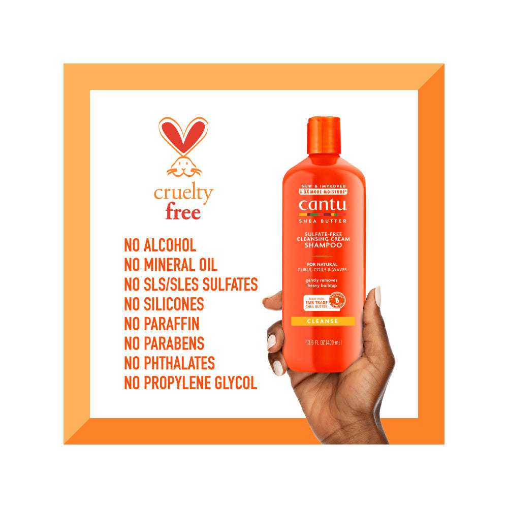 شامبو كانتو للشعر، منظف كريمي للشعر بخلاصة زبدة الشيا