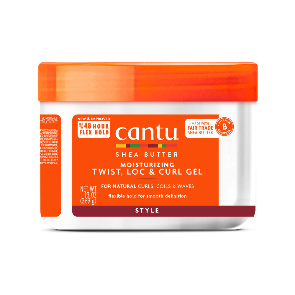 Cantu Hair Gel Twist And Lock For Moisturizing Shea Butter 370g