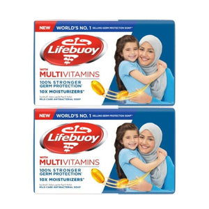Lifebuoy Bar Soap 125g x2 Special Offer Mild Care