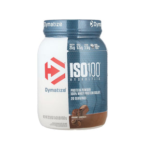 Dymatize ISO 100 Whey Protein Isolate – Gourmet Chocolate 1.43 lb (20 Servings)