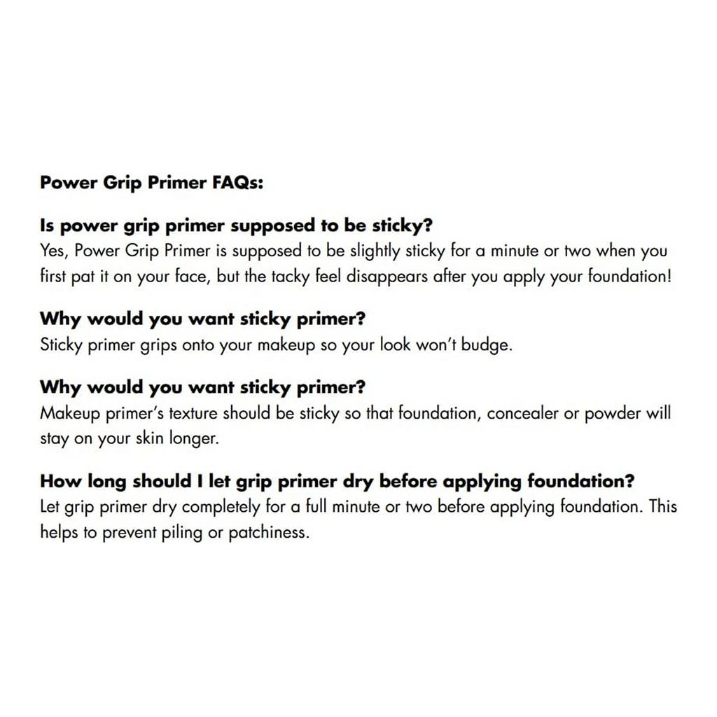 e.l.f. Power Grip Face Primer – قاعدة مكياج طويلة الأمد لتنعيم البشرة