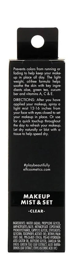 e.l.f. Makeup Fix Mist - Moisturizing Setting Spray for 12-Hour Wear