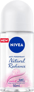 Nivea Natural Radiance Deodorant Roll On for Women – 50ml