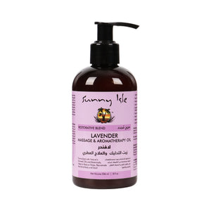 Sunny Isle Massage And Therapy Oil 236ml Aromatic With Lavender