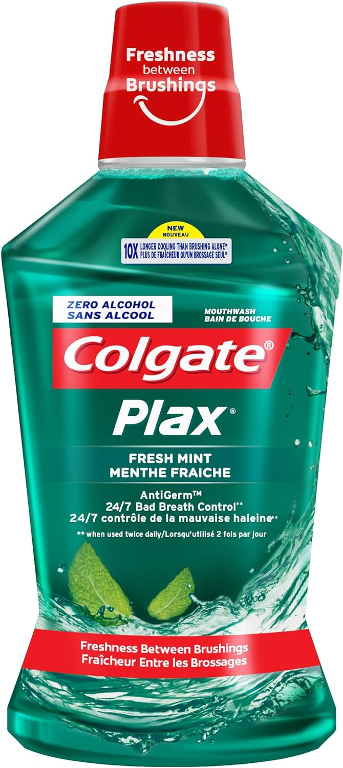 Colgate Plax Tea Fresh Mouthwash – Antibacterial Plaque Protection