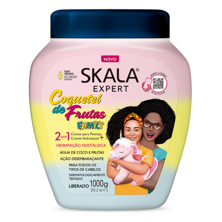 Skala Skala Baby Hair Cream 1000g Coquetel de Frutas Fruit Extract