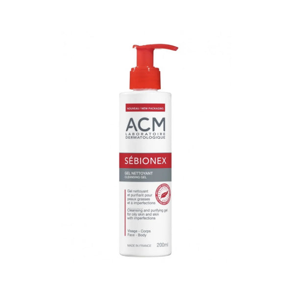 ACM ACM Cleansing  Gel 200ml Sebionex for Oily Skin