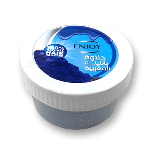 استمتع بشمع إزالة الشعر 400 مل مع اللون الأزرق النيلي