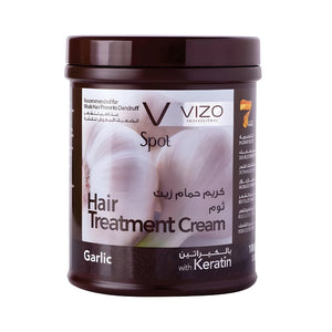 زيت Vizo Hair Hot Oil 1000 مل مع الثوم والكيراتين