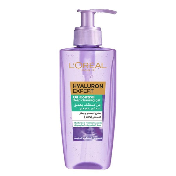 Loreal-Gel-Cleanser-Hyaluron-Expert-200ml-Deeply-For-Shine-Control-