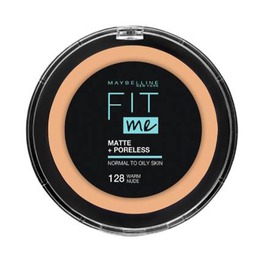 Maybelline compact powder fit me 128 matte