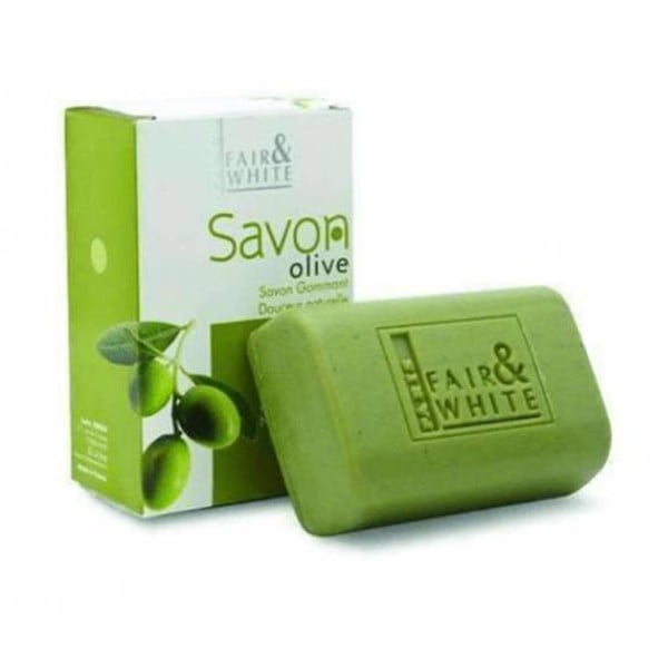 Fair & White Bar Soap 200g Exfoliating With Olive Oil