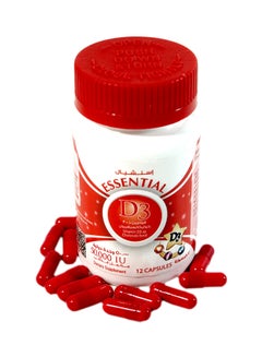 فيتامين D3 الأساسي 50,000 وحدة دولية - دعم قوي للمناعة والعظام