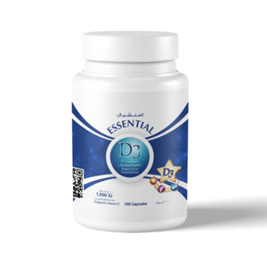 Essential Vitamin D3 1000 IU – Bone Health & Immune Support Supplement