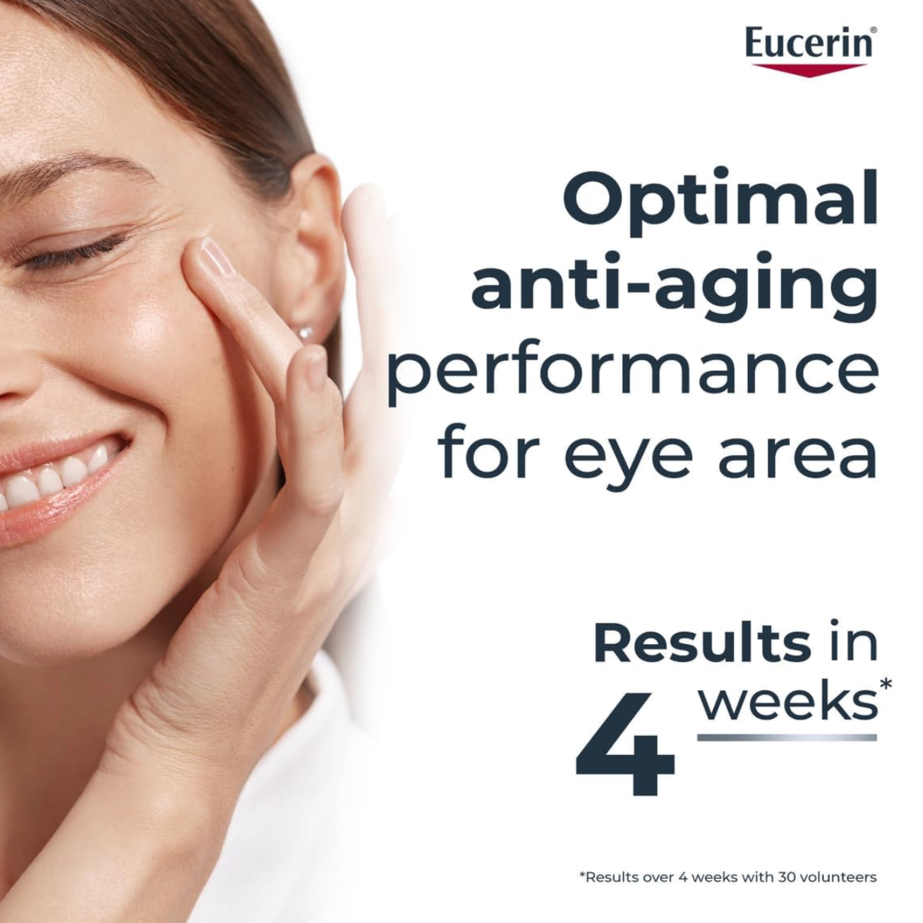 Eucerin Eye Cream – Hyaluron-Filler Smoothing & Hydrating Eye Care 15ml
