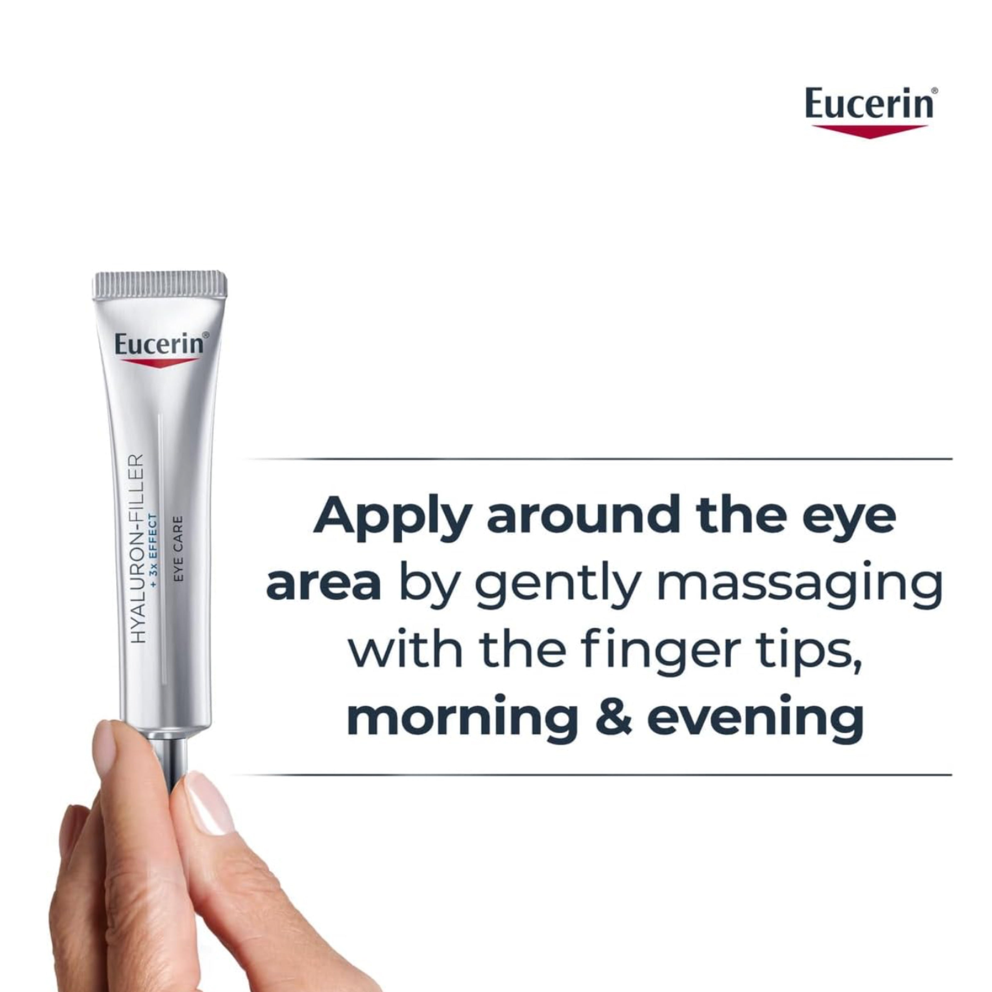 Eucerin Eye Cream – Hyaluron-Filler Smoothing & Hydrating Eye Care 15ml