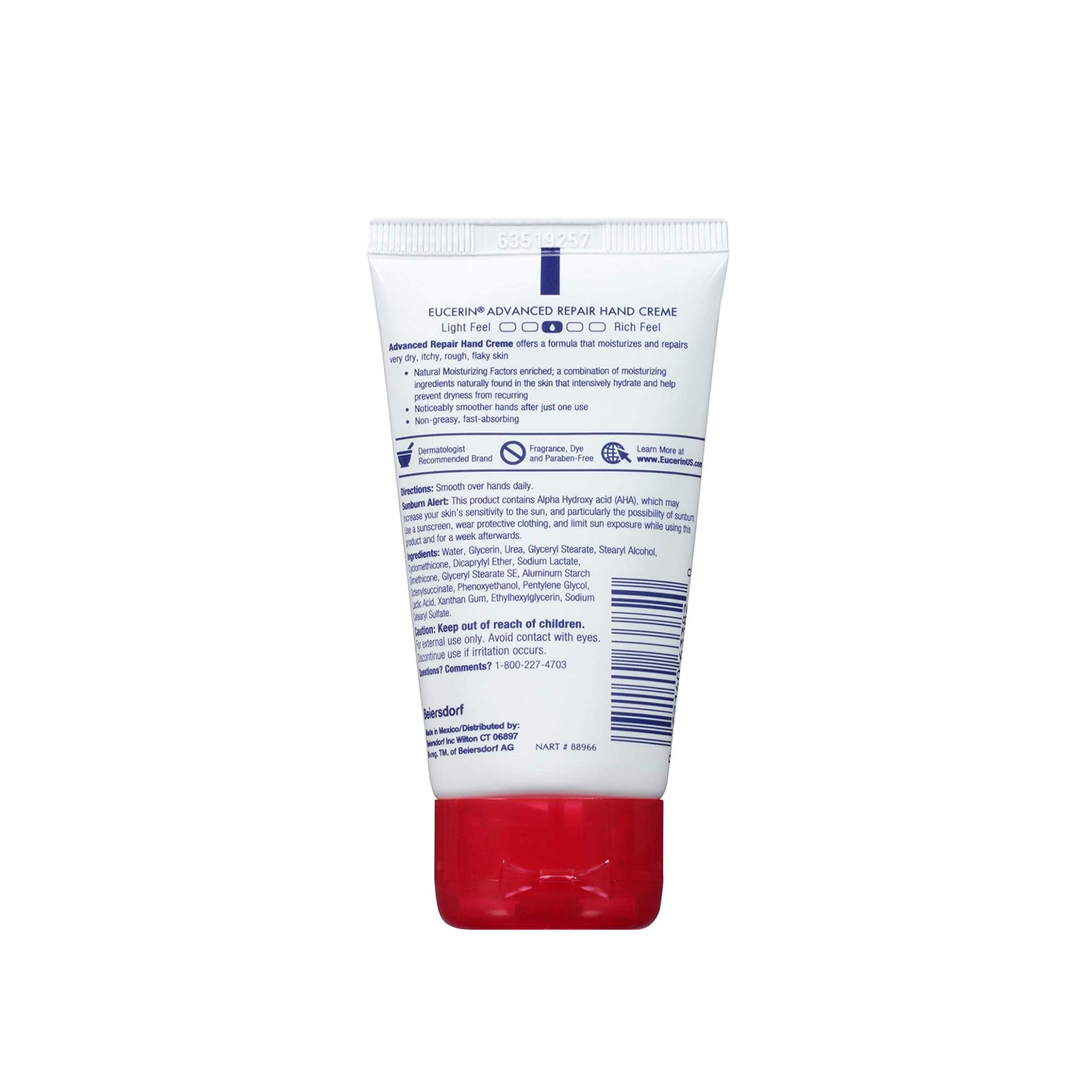 Eucerin Advanced Repair Hand Cream – Fragrance-Free - 78g