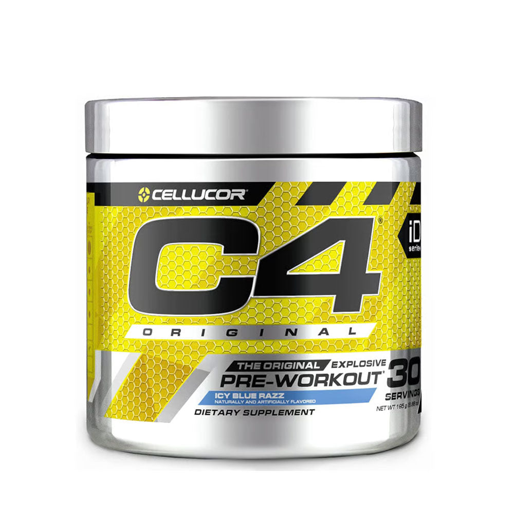 Cellucor C4 Ice Blue Razz Pre Work Out 30 حصة