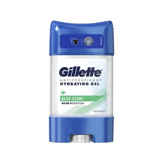 Gillette Deodorant Hydrating Gel 70ml  Aloe Scent