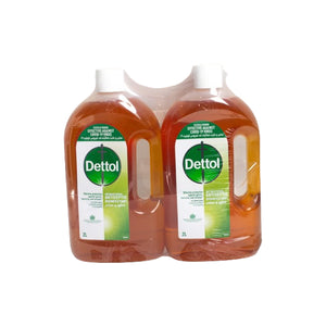 Dettol Antiseptic Liquid 2L 1+1 Free Brown