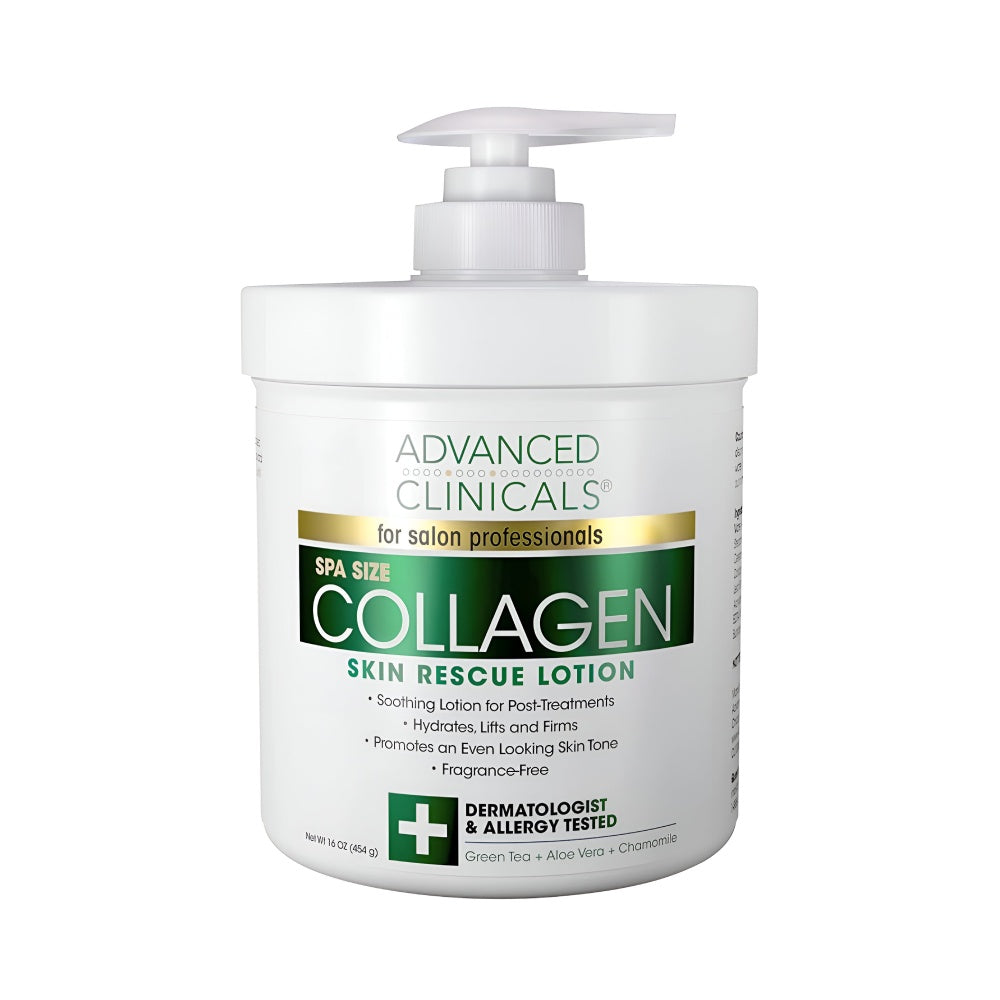 Advanced Clinicals Advanced Clinicals Lotion 454g Skin Protection With Collagen