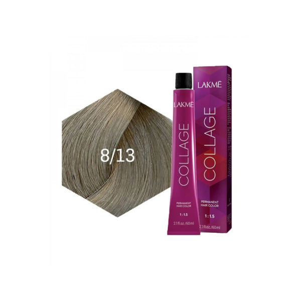 Lakme Hair Color 60ml Collage 8/13 Light Beige Blonde